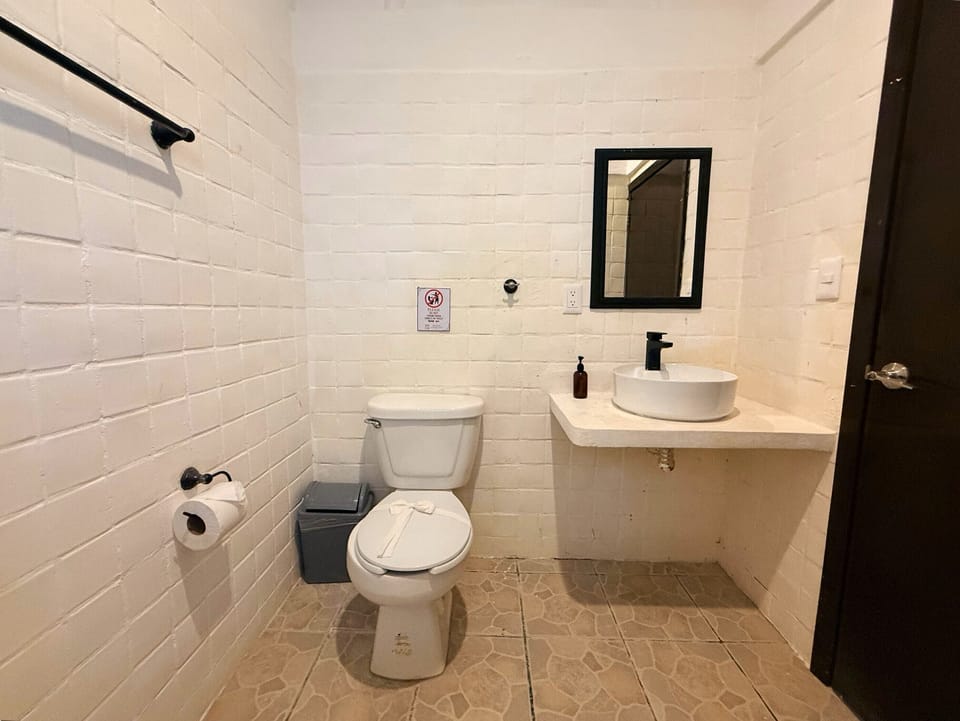 Deluxe Double Room | Bathroom | Shower, free toiletries, heated floors (bathroom), towels