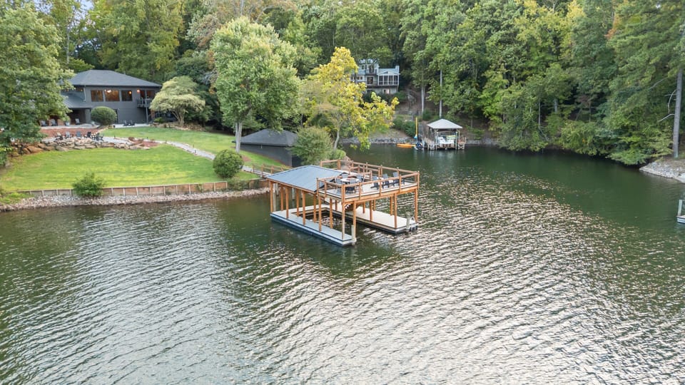 Enjoy twice the fun on the double decker dock!