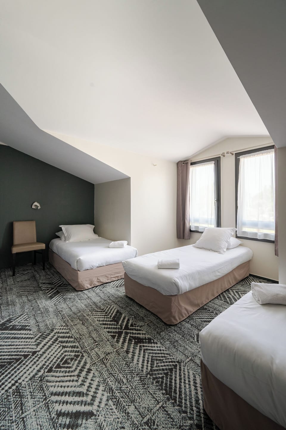 Family Room | Premium bedding, desk, laptop workspace, blackout drapes
