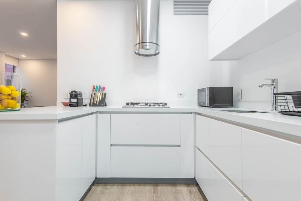 Apartment, 2 Queen Beds, Patio, City View (Balcones 301) | Private kitchen