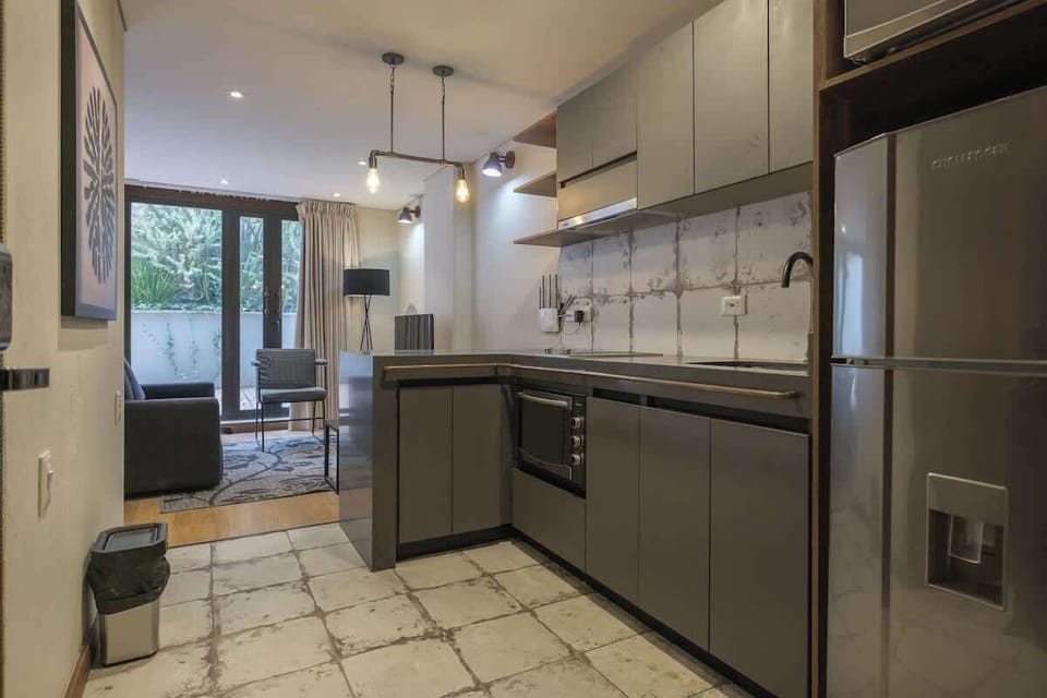 Apartment, 1 Queen Bed, Patio, City View (La Primera 107) | Private kitchen