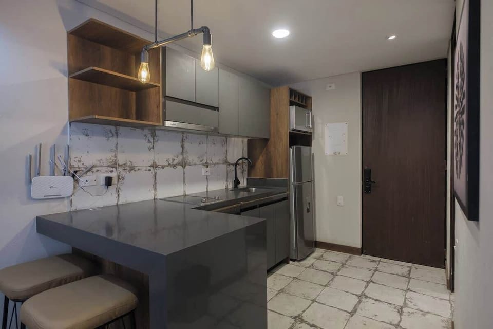 Apartment, 1 Queen Bed, Patio, City View (La Primera 107) | Private kitchen