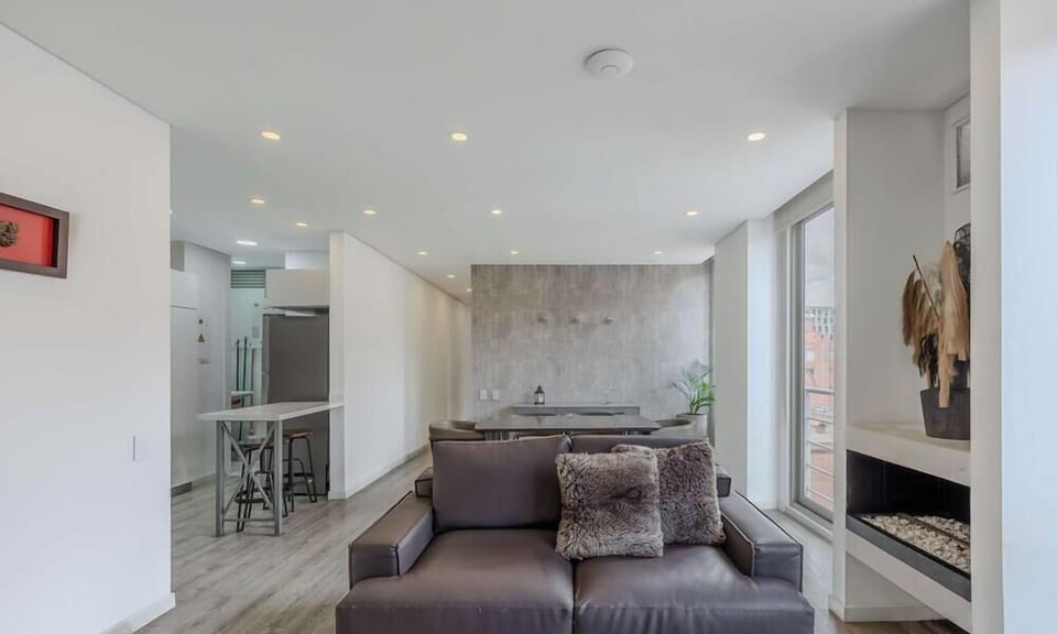 Apartment, Multiple Beds, Patio, City View (Balcones 502) | Living area