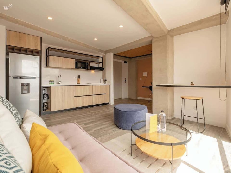 Apartment, 1 Queen Bed with Sofa bed, Kitchen, City View (Mambe 802) | Interior