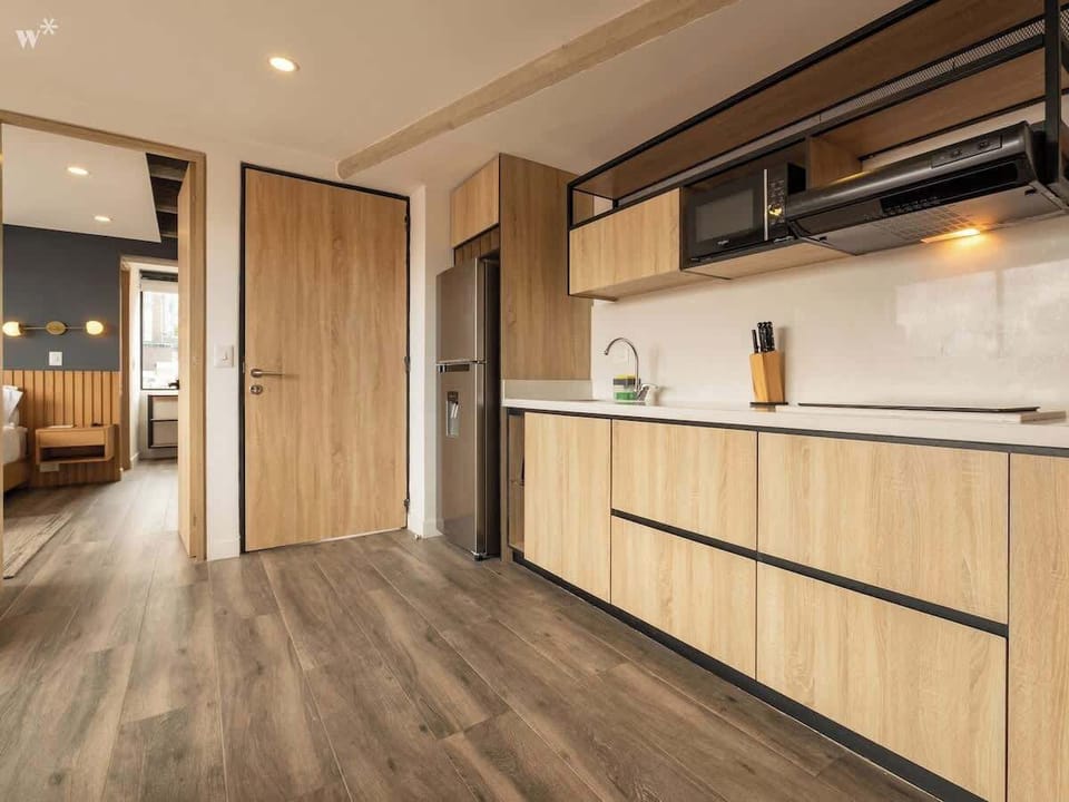 Apartment, 1 Queen Bed with Sofa bed, Kitchen, City View (Mambe 802) | Private kitchen
