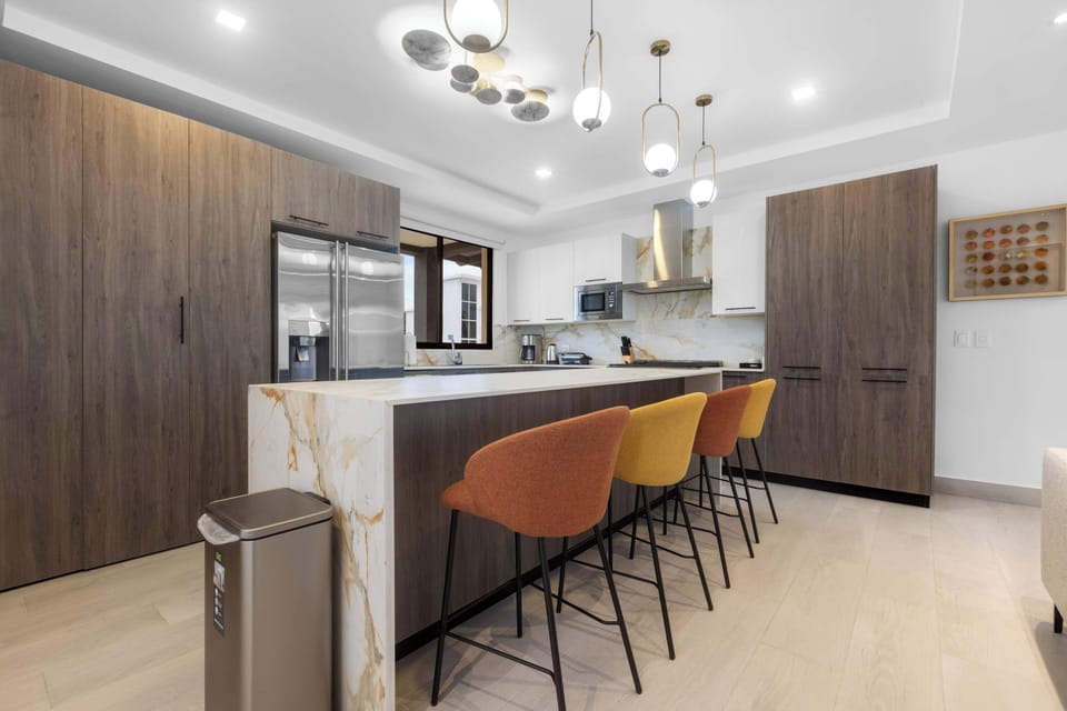 House, Multiple Beds, Pool View (ZIBA B16) | Private kitchen