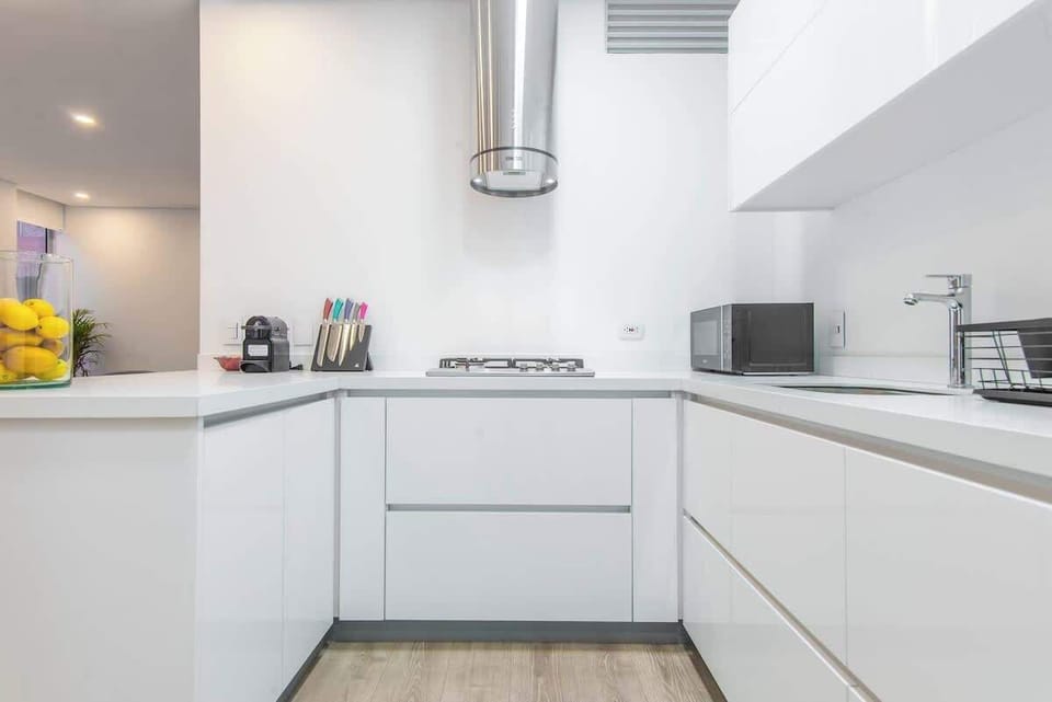 Apartment, 2 Queen Beds, Balcony, City View (Balcones 503) | Private kitchen