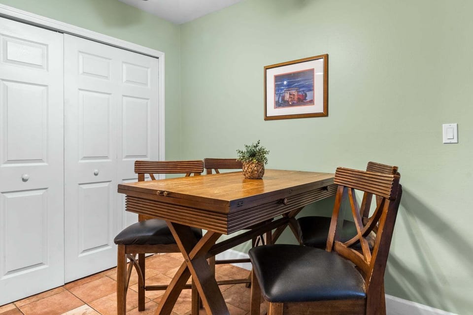 Gather around the dining table with friends and family for your favorite meals