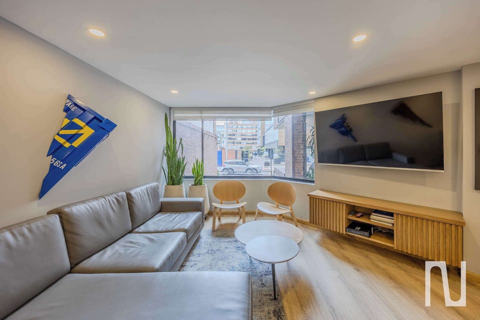 Apartment, Multiple Beds, Kitchen, City View (Atlantis 102) | Living area