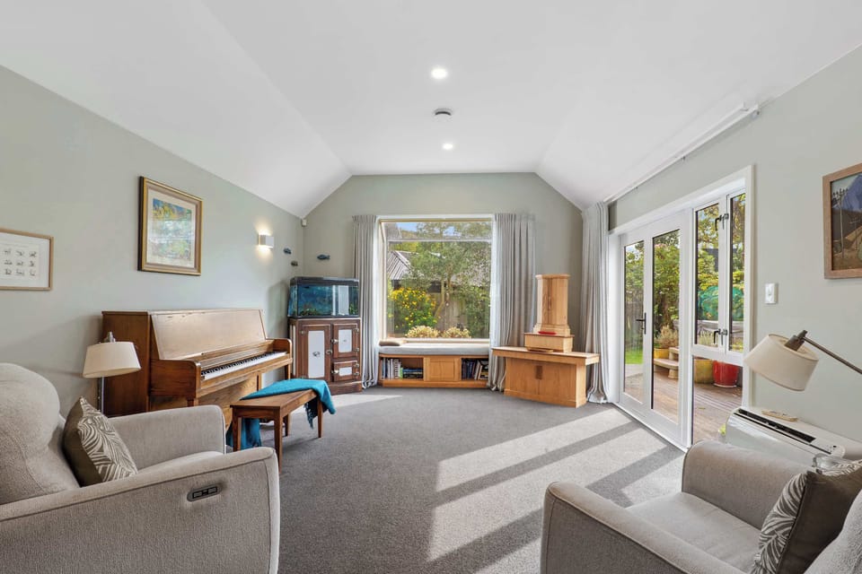 Sun soaked living room