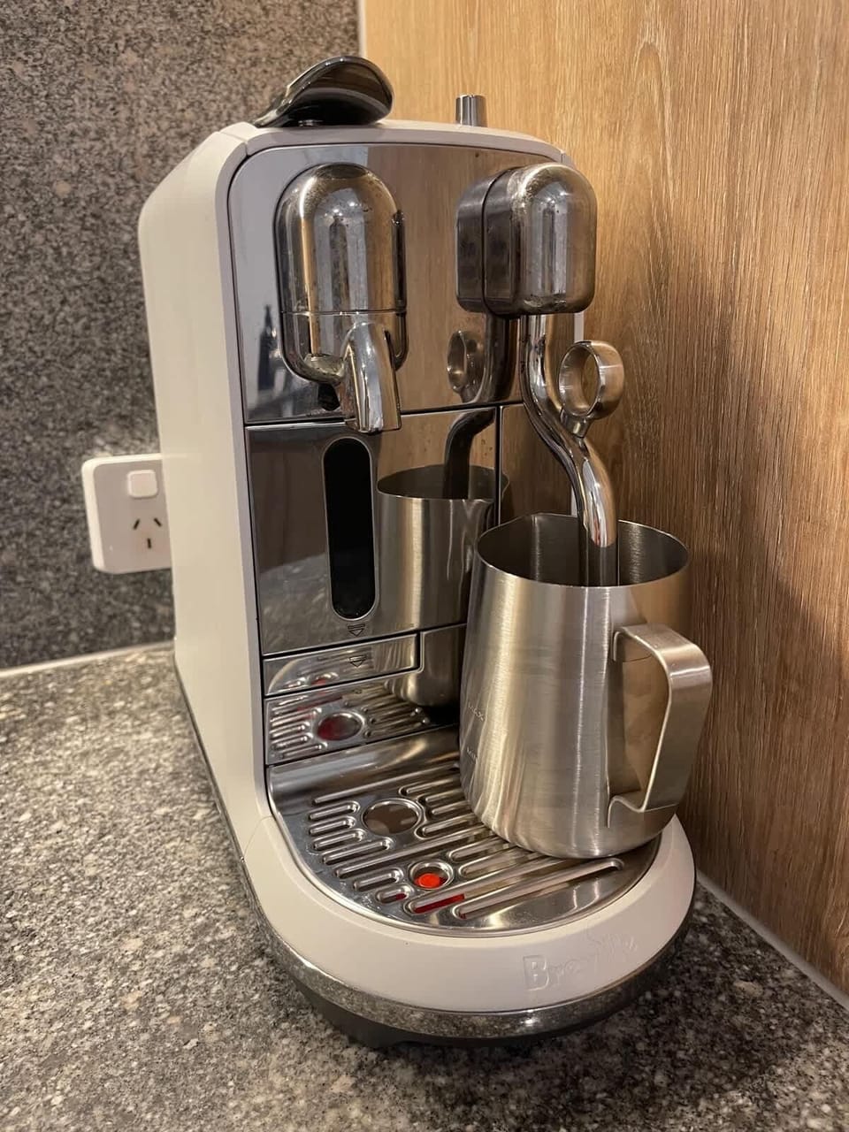 Modern, fully equipped kitchen includes Nespresso Coffee Machine