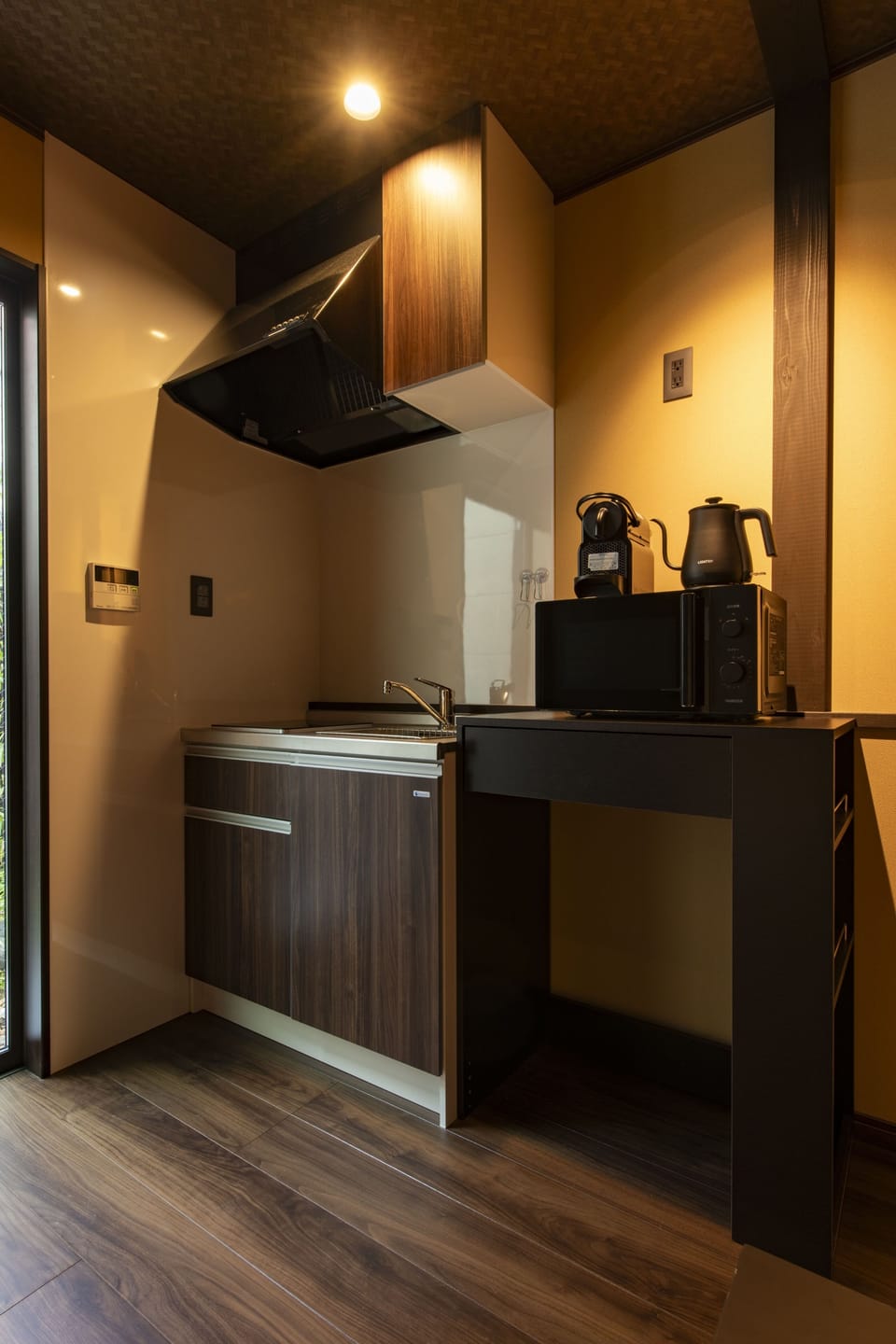 Standard House, Patio, Courtyard View | Private kitchen | Coffee/tea maker