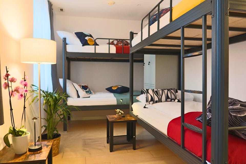 Standard Shared Dormitory, Mixed Dorm, City View | Laptop workspace, WiFi (free), bed sheets