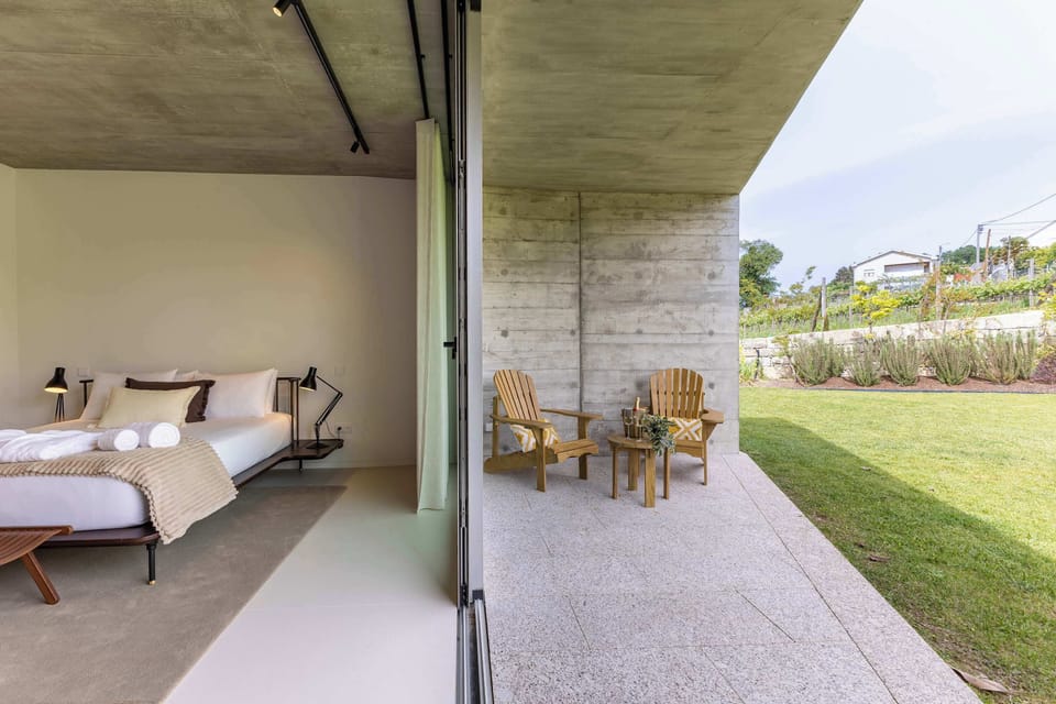 Dark Wood Suite Balcony