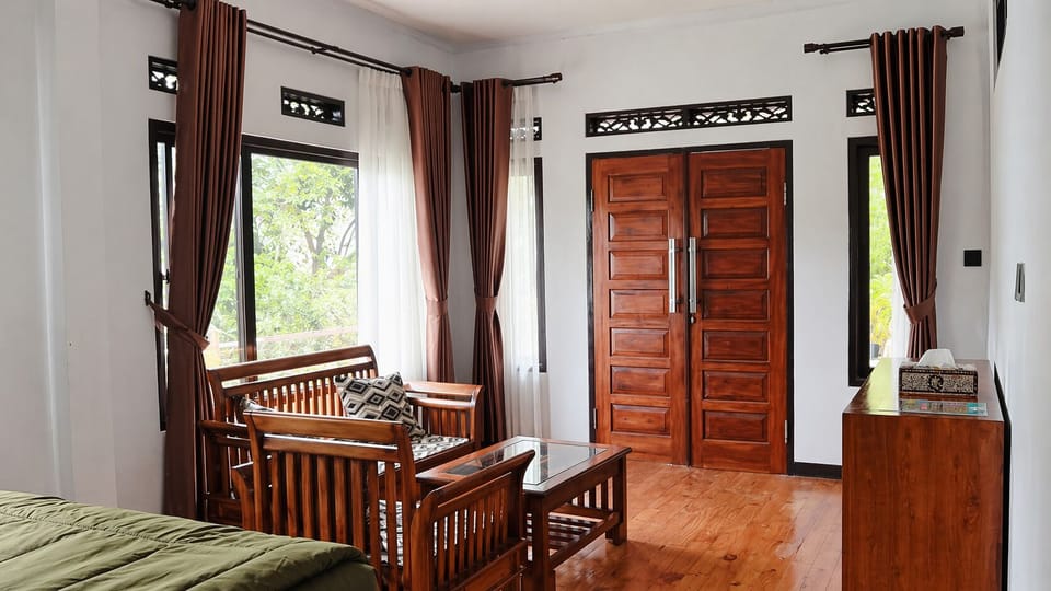 Family Double Room, Balcony, Mountain View | Free WiFi, bed sheets