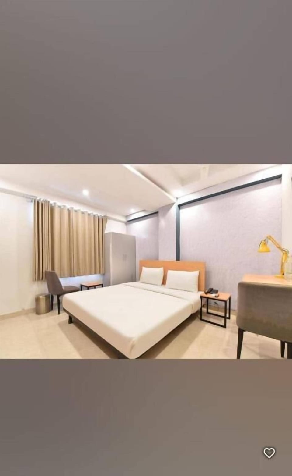 Blackout drapes, soundproofing, iron/ironing board