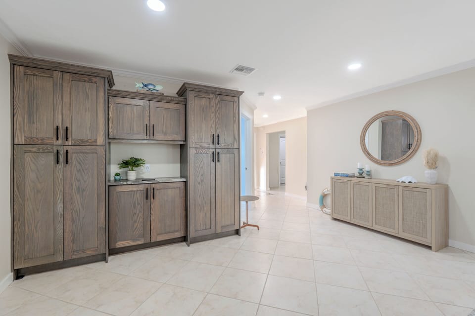 Pantry off of the Kitchen