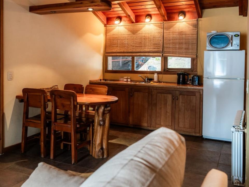 Superior Loft, Lake View | Private kitchen | Microwave