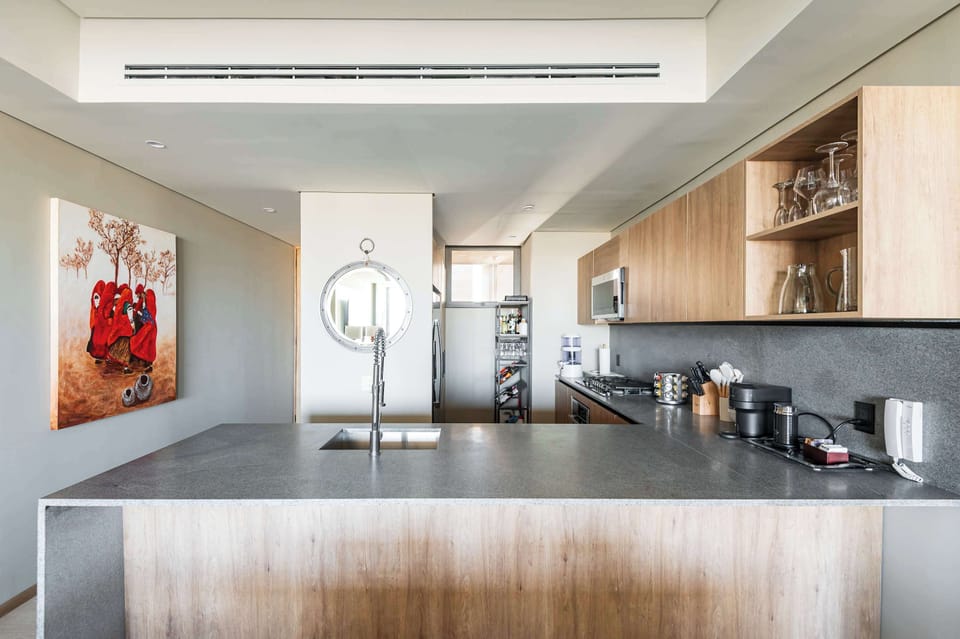 Cocina completamente equipada