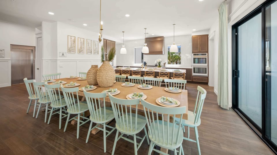 Dining - Kitchen - Balcony Access