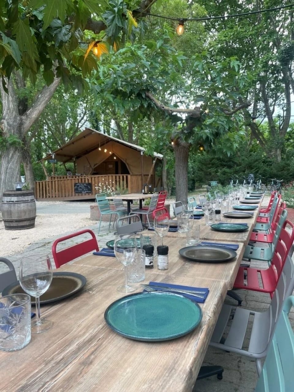 Outdoor dining