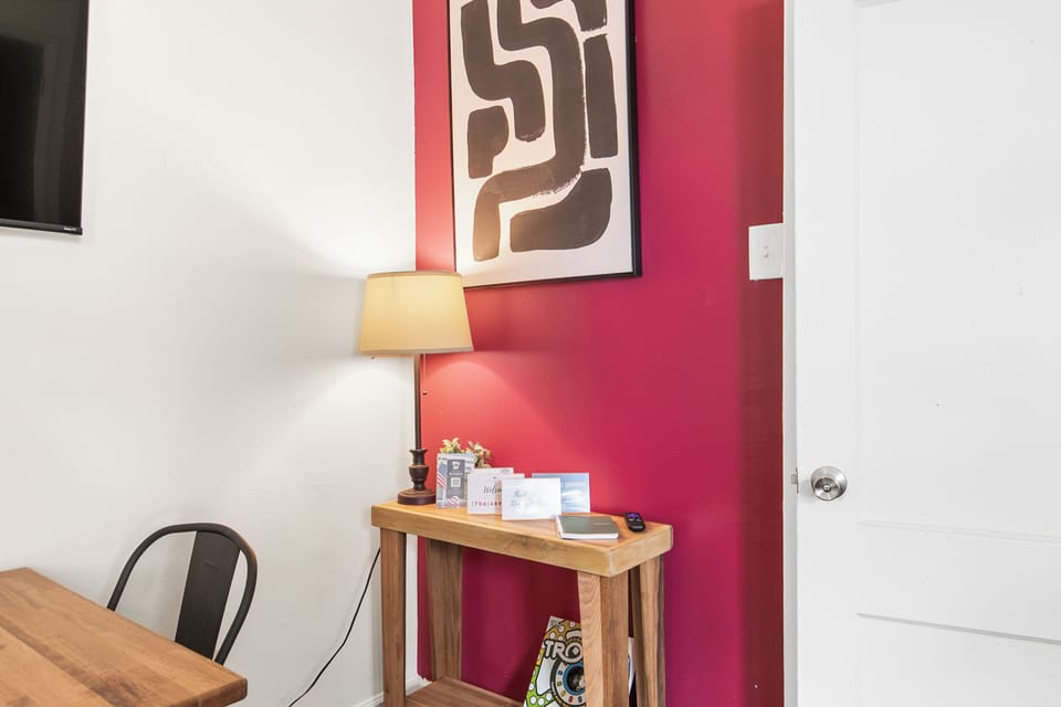 Take a moment to flip through the house guide and guest book—everything you need to know is right here, plus a few notes from past guests.