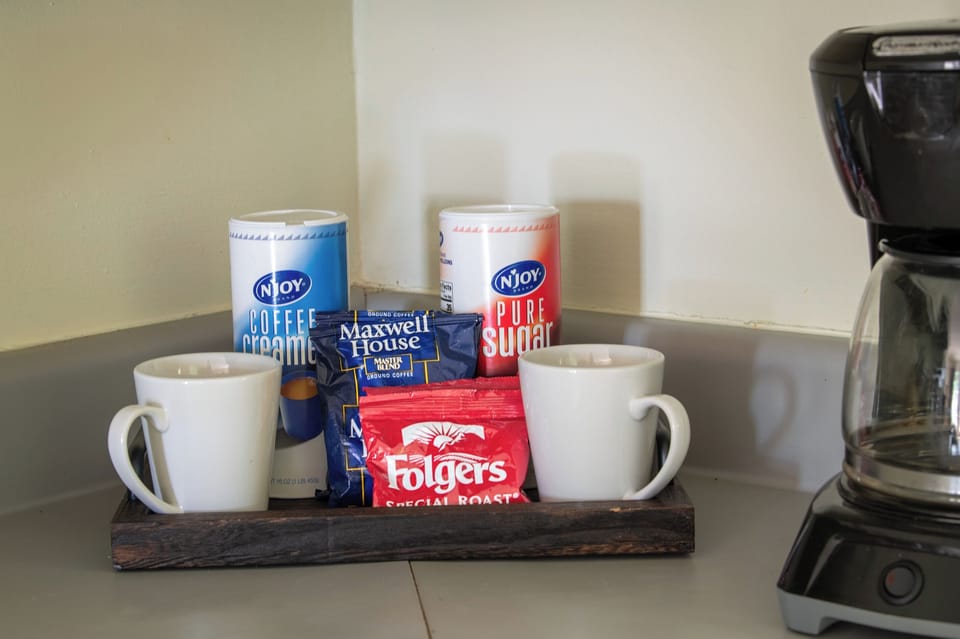 Coffee lovers, you're covered. Start your morning with a fresh cup before relaxing by the pool or heading out to explore everything Birmingham has to offer.