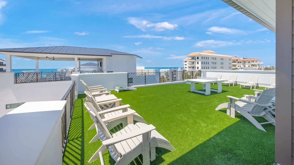 Rooftop Deck - Gulf Views - Ping Pong - Loungers