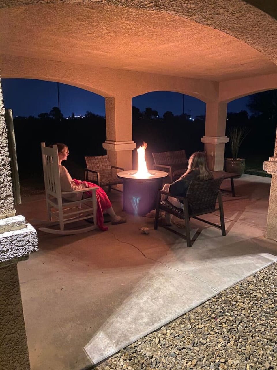 Fire Pit seating