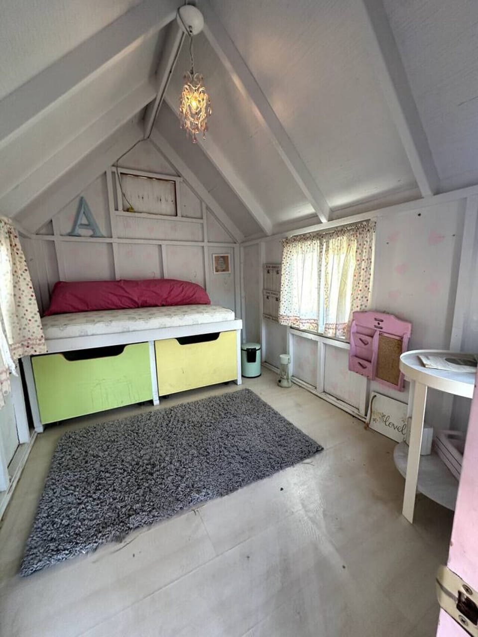 Outdoor playhouse for the kids