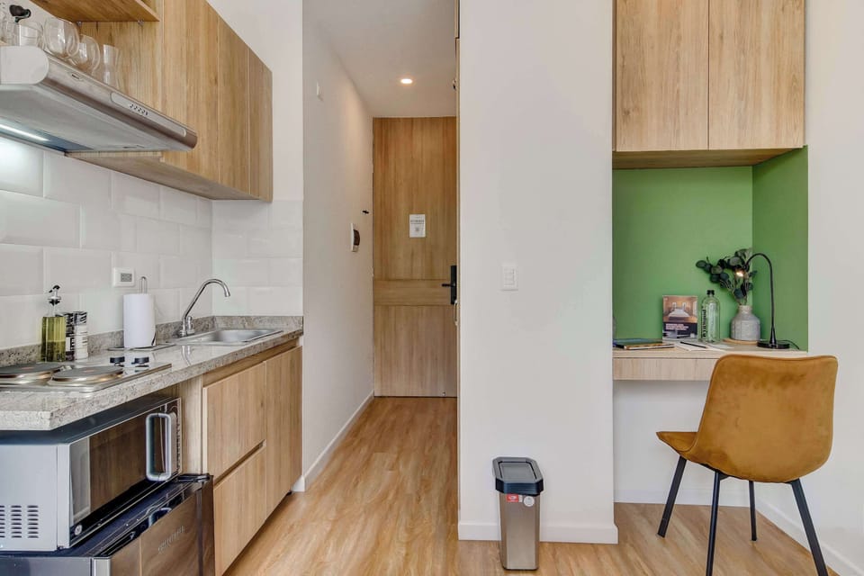 Small and functional kitchen
