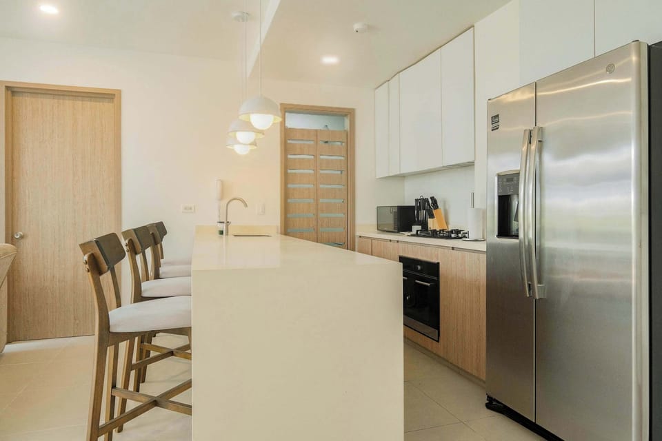 Practical and modern kitchen