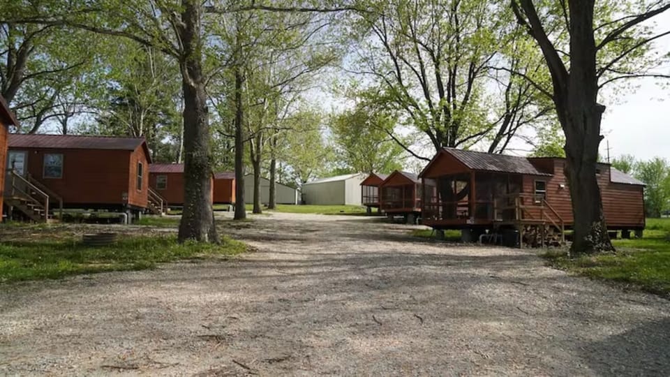 Stroll the peaceful grounds and enjoy the quiet, wooded setting.