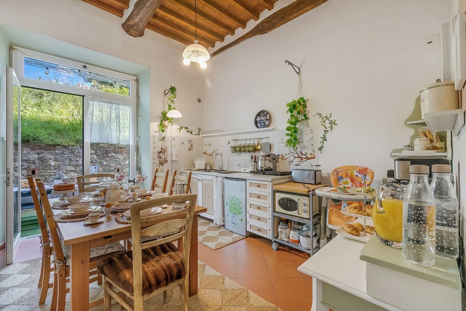 Kitchen and dining area