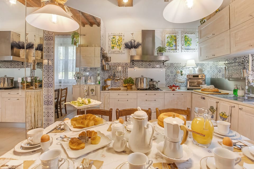 Kitchen and dining area