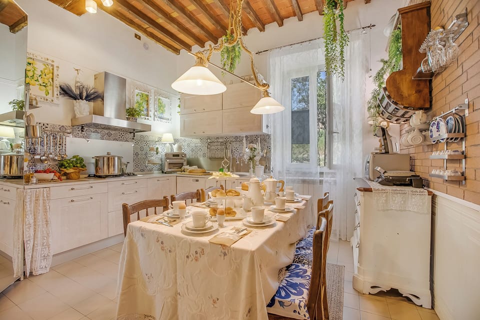 Kitchen and dining area