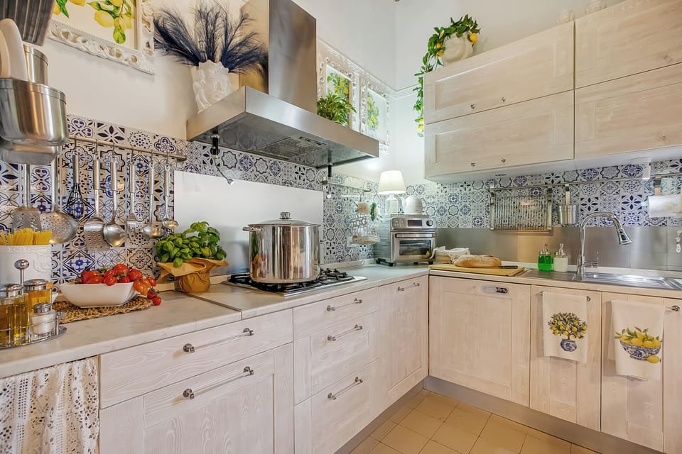 Kitchen and dining area