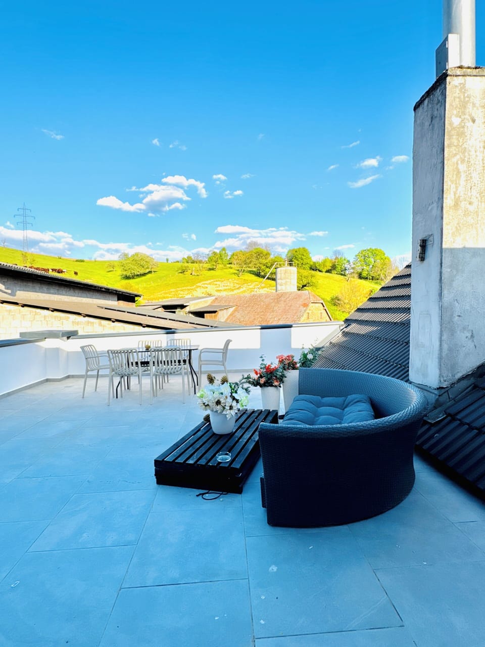 Rooftop terrace