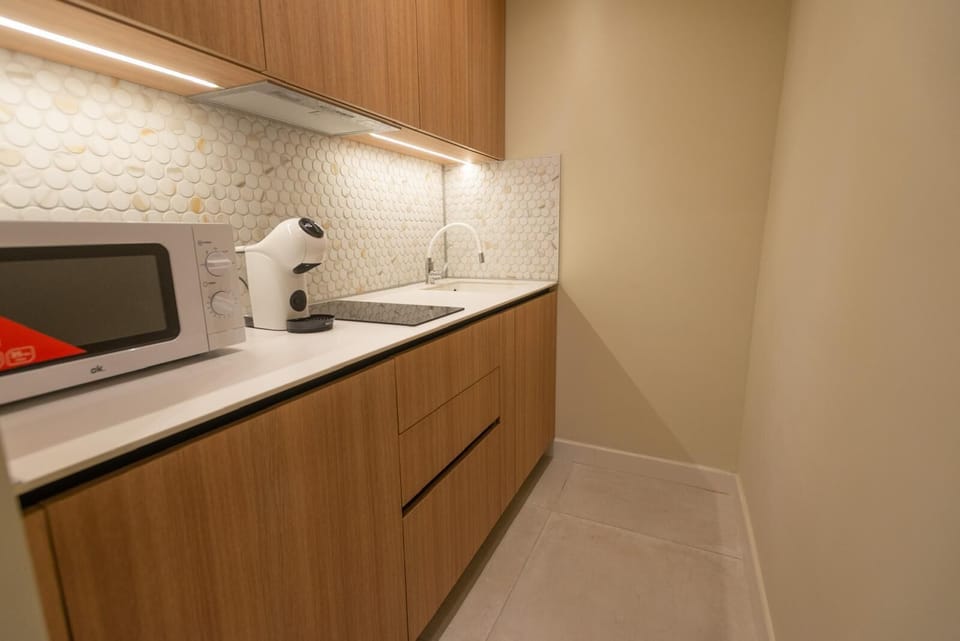 Kitchenette on the first floor

