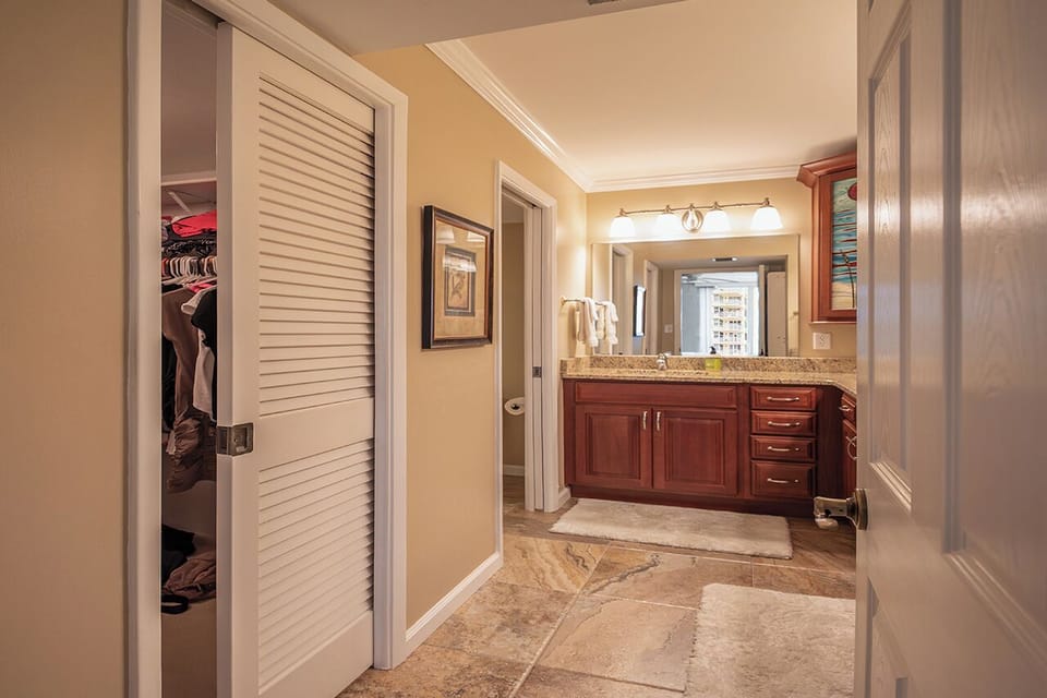 Master Closet and Master Bath