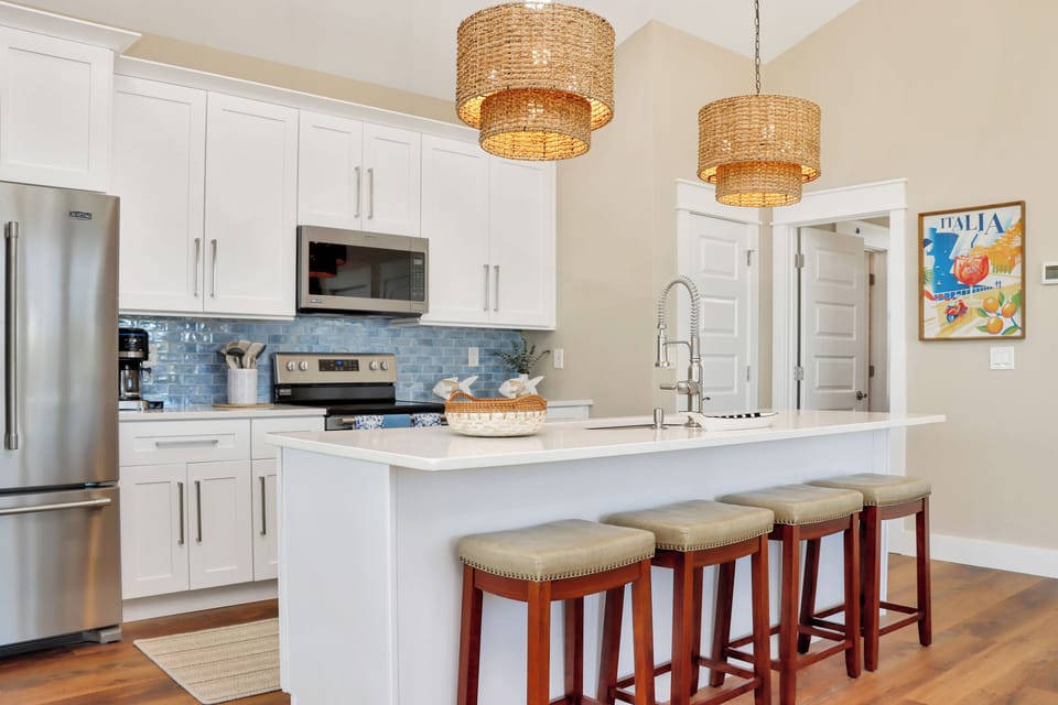 Kitchen with Bar Seating
