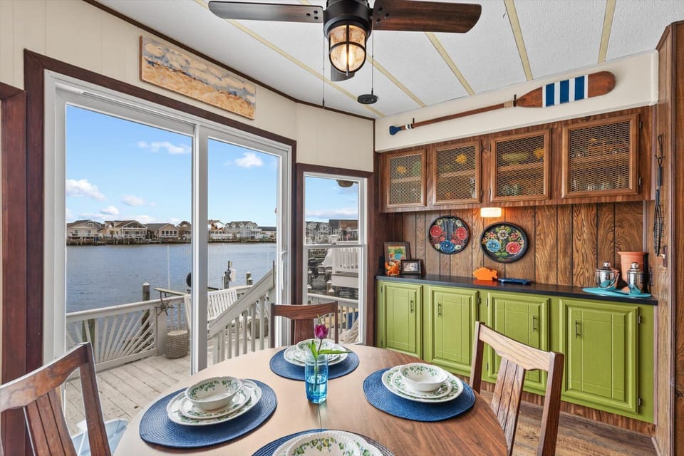 Intimate dining room will bring your family closer together while sharing beautiful meals.