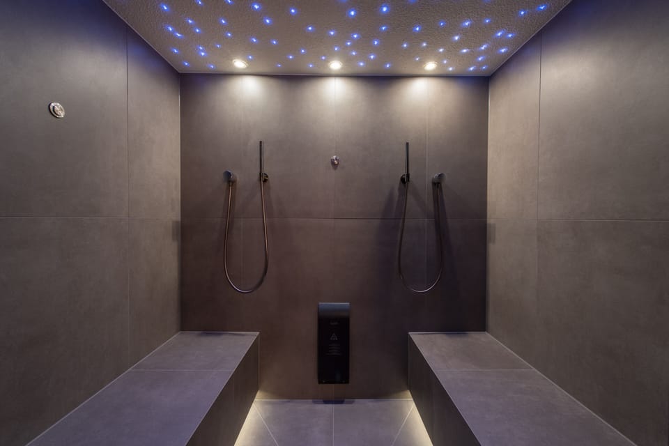 Sauna, steam room