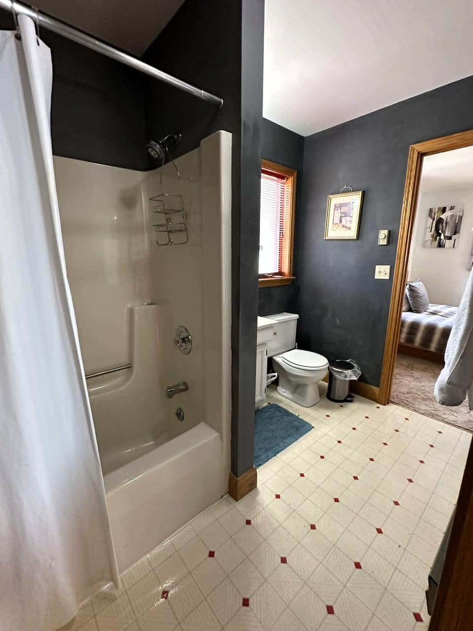 Upstairs:  Bathroom