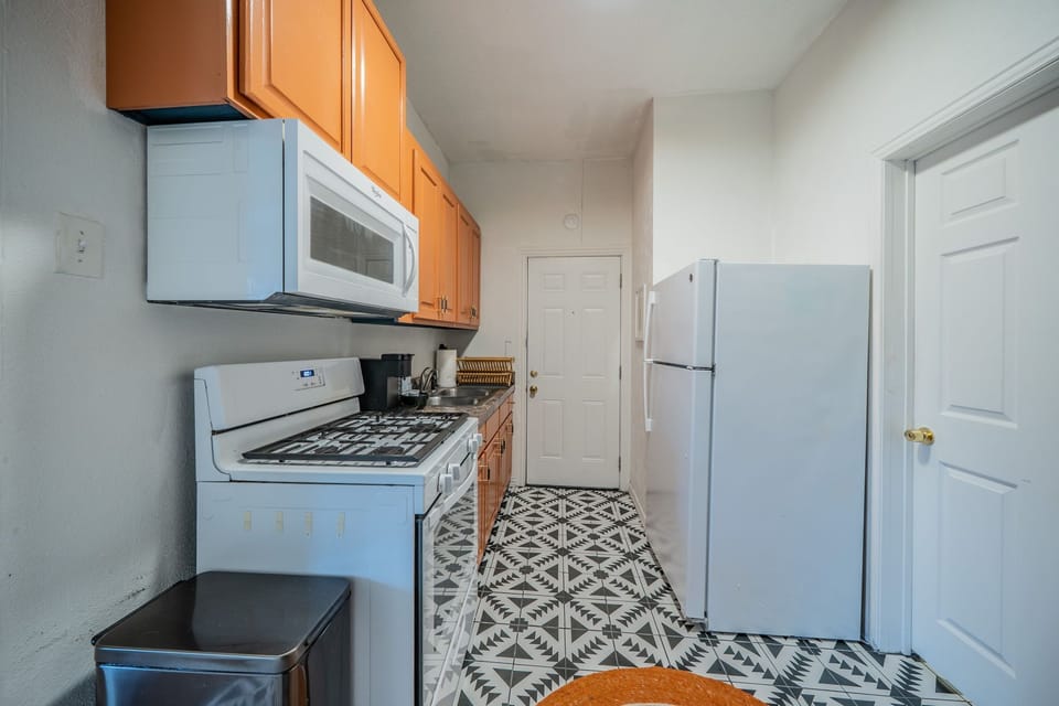 Cook with ease in this bright space with plenty of counter room.
