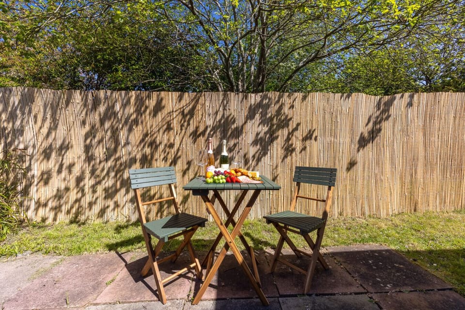 Outdoor seating.