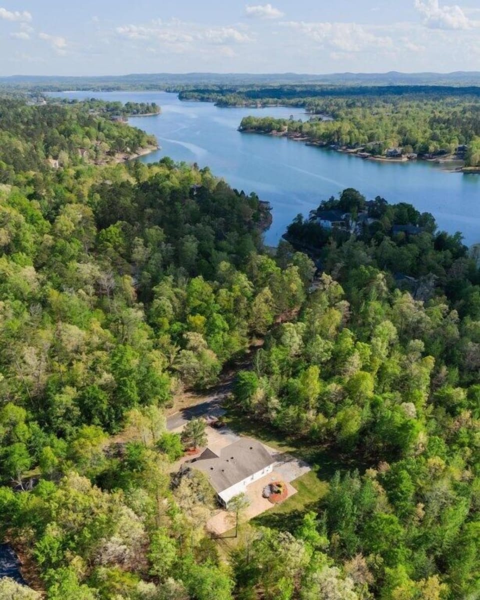 Arial view of the property 