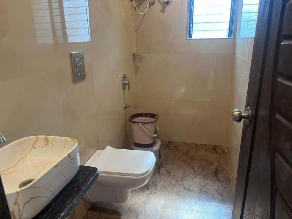 Soap, shampoo, toilet paper