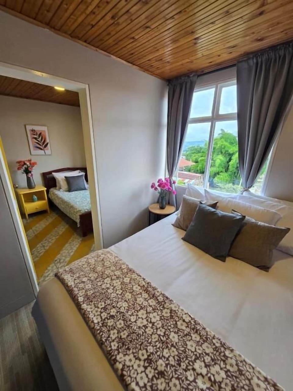 Memory foam beds, free WiFi