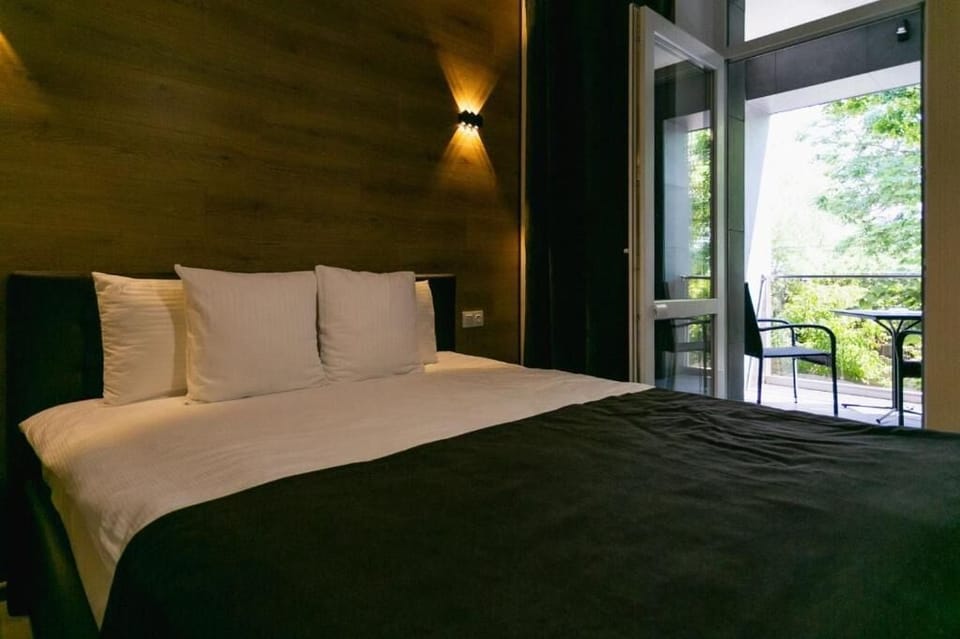 Apartment, Balcony, City View | Laptop workspace, soundproofing, WiFi (free)